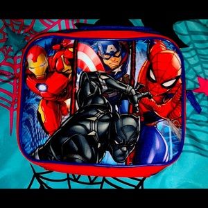 marvel lunchbox w/ accessories